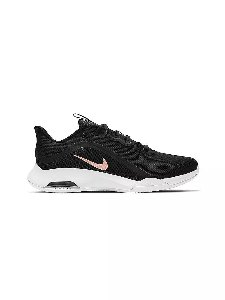 NIKE Damen Tennisschuhe NikeCourt Air Max Volley schwarz